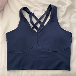 Outlander collection long line bra color rain